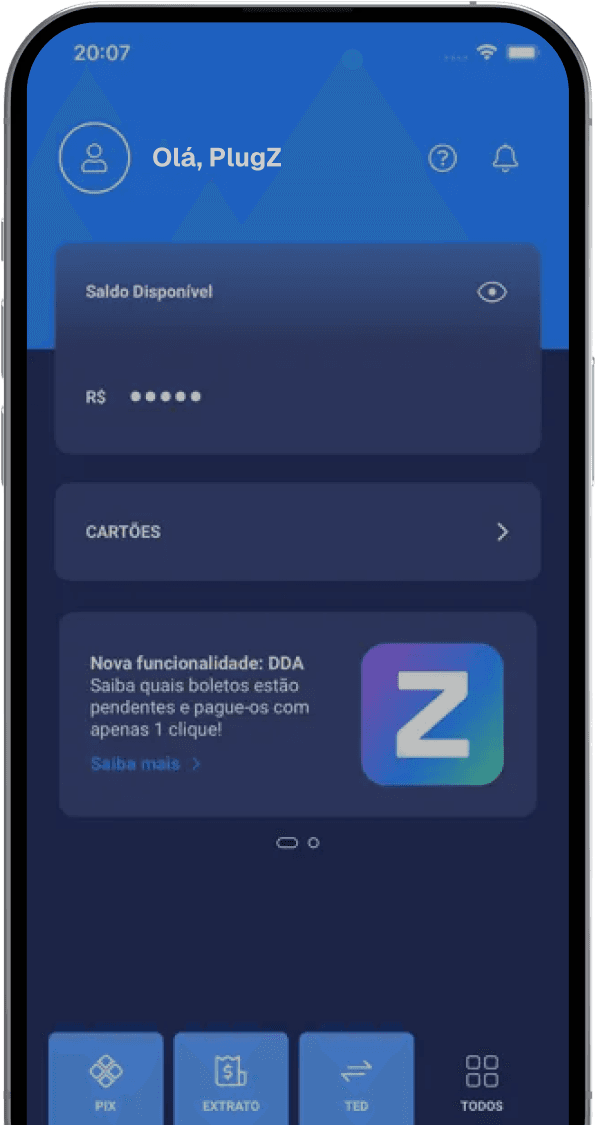 Benefícios no app PlugZ